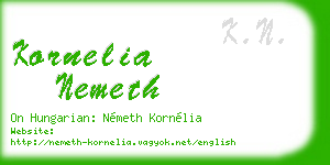 kornelia nemeth business card